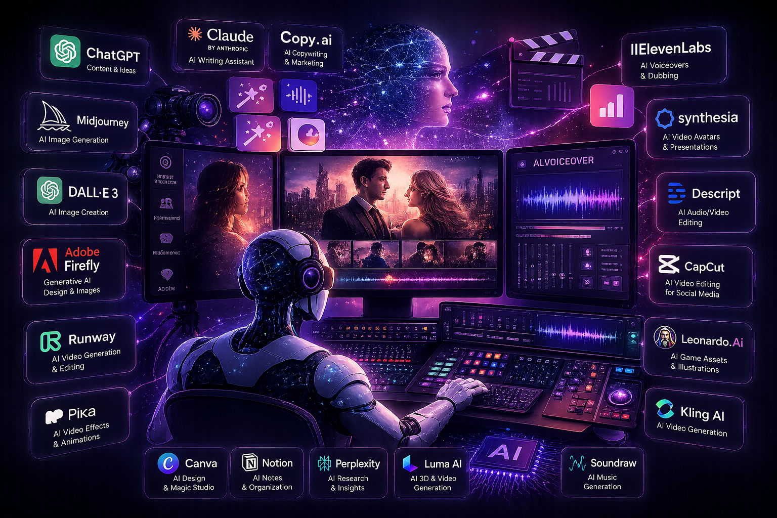 AI Video Marketing & Campaign Services strategy illustration